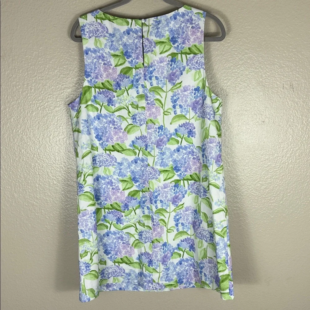 Hill House Charlie Dress in Blue Hydrangea - Picture 7 of 7